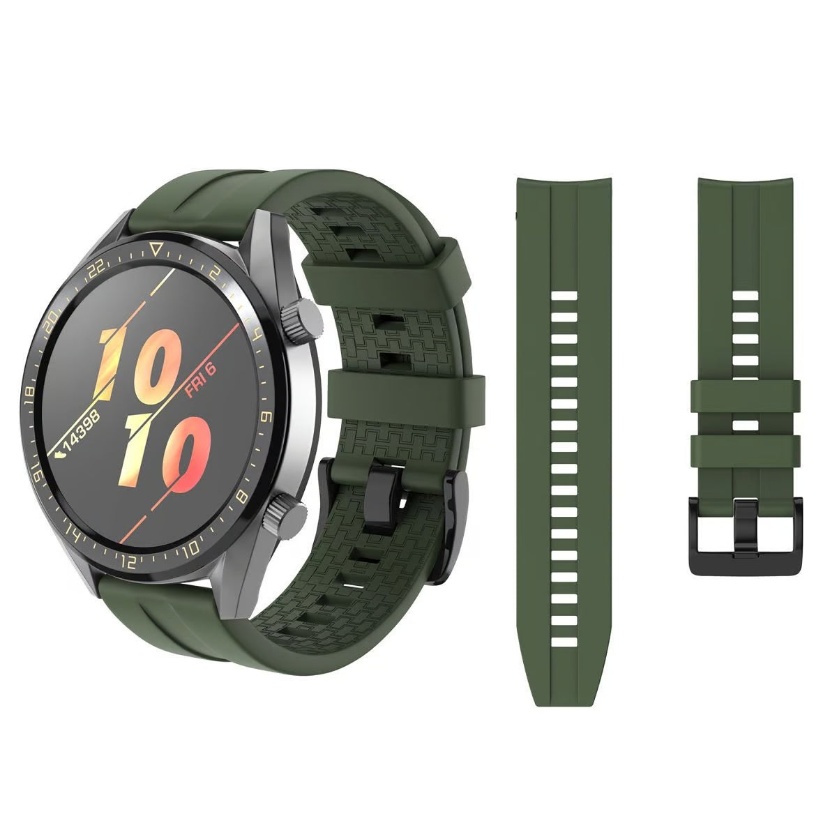 Correas Reloj Silicona 22mm