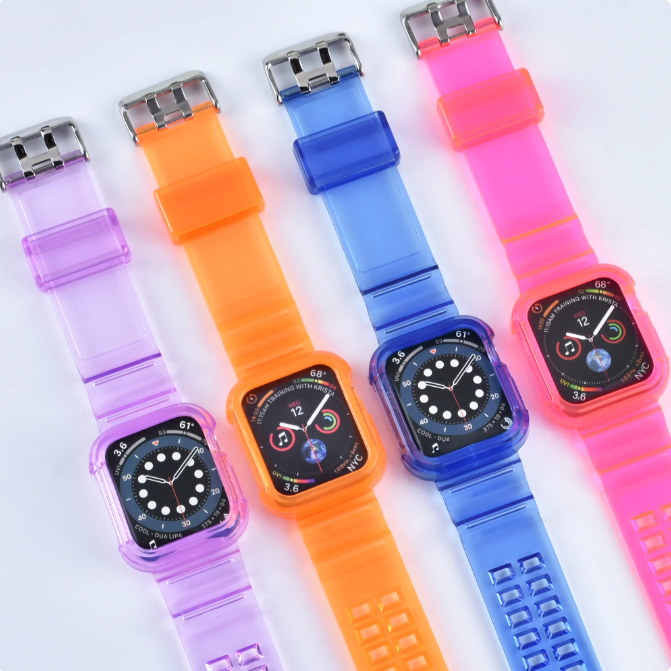 CORREA COMPLETA DE TPU PARA APPLEWATCH 38/40/41/42/44/45/49MM