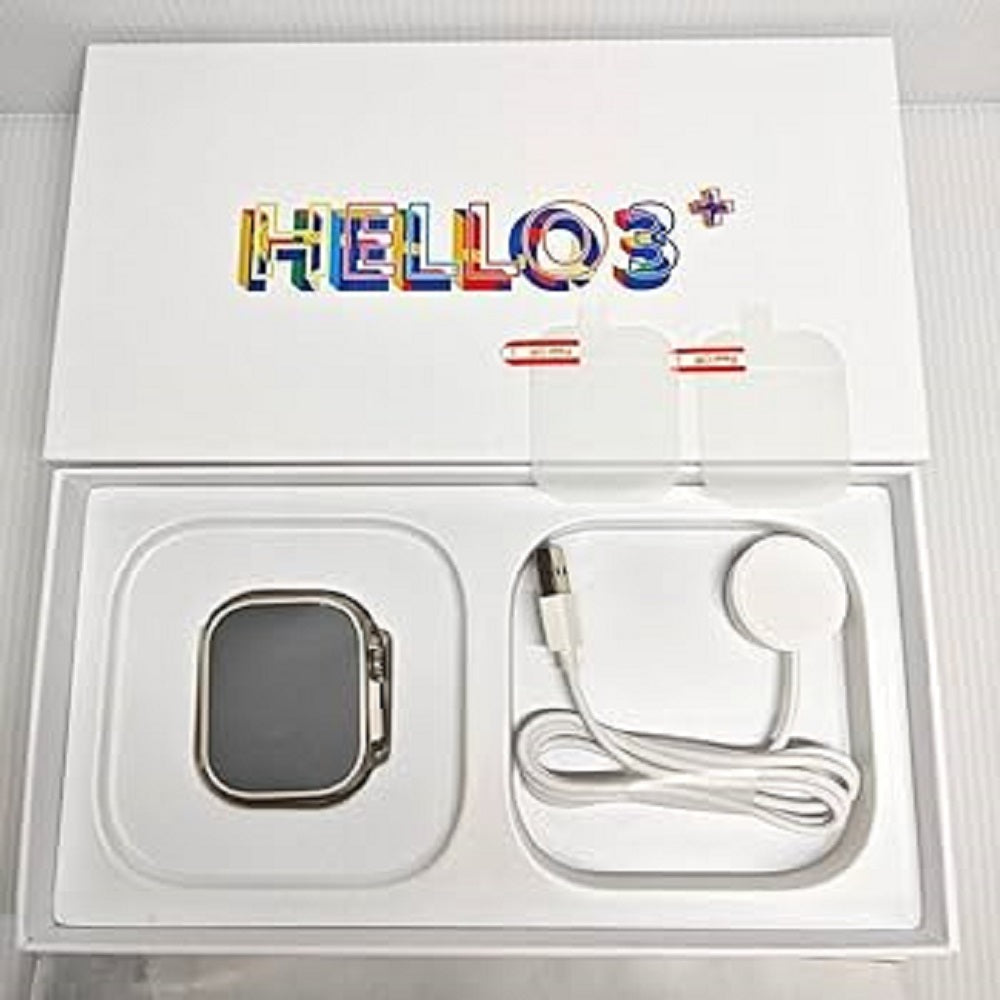 SMARTWATCH HELLO WATCH 3 PLUS CON PANTALLA AMOLED Y MEMORIA 128M+4Gb