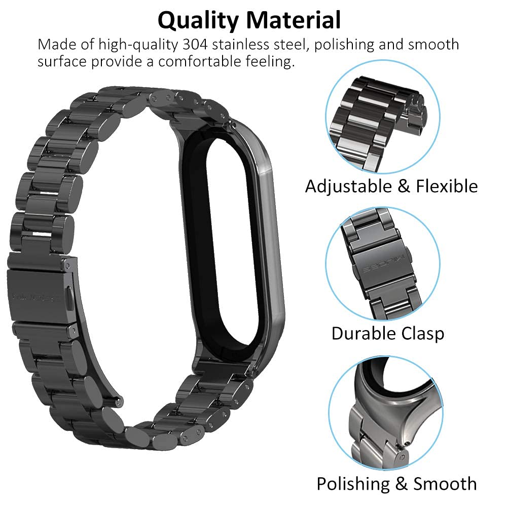 CORREA ESLABON INOXIDABLE PARA XIAOMI BAND 7