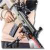 Fusil Scar De Hidrogel Lanza Balines Recargable