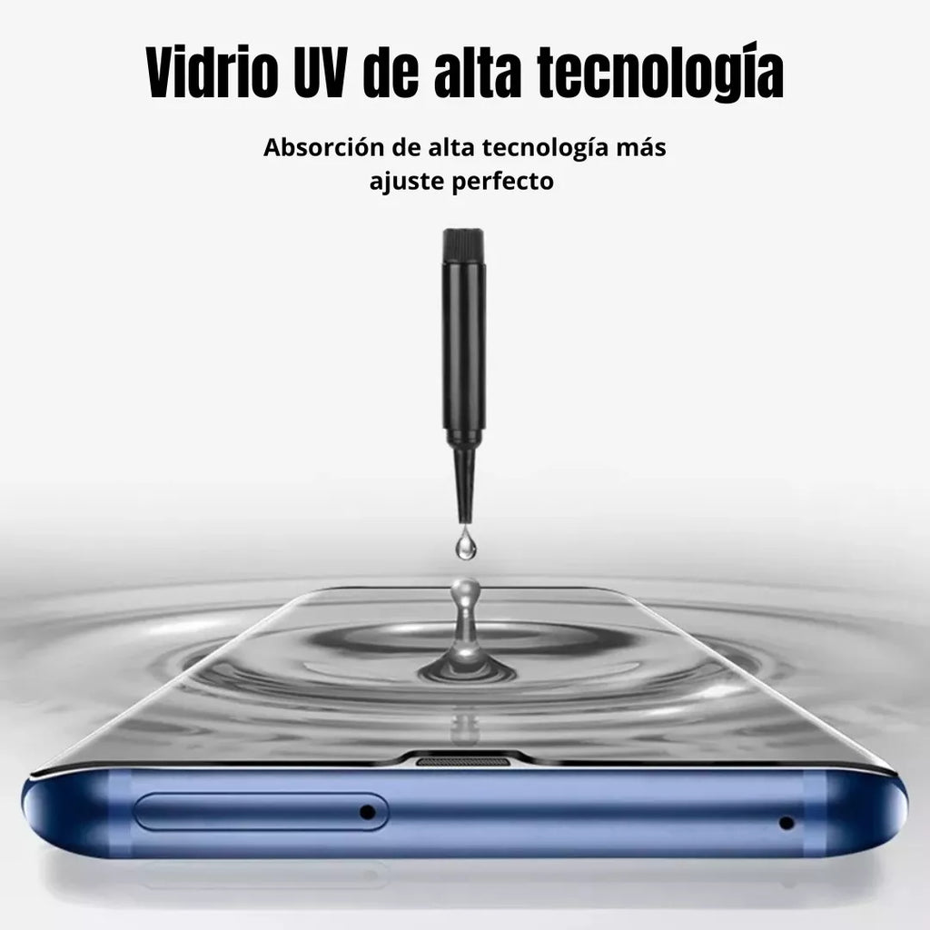 Vidrio Templado Protector Uv Curvo Para Samsung S23 Ultra