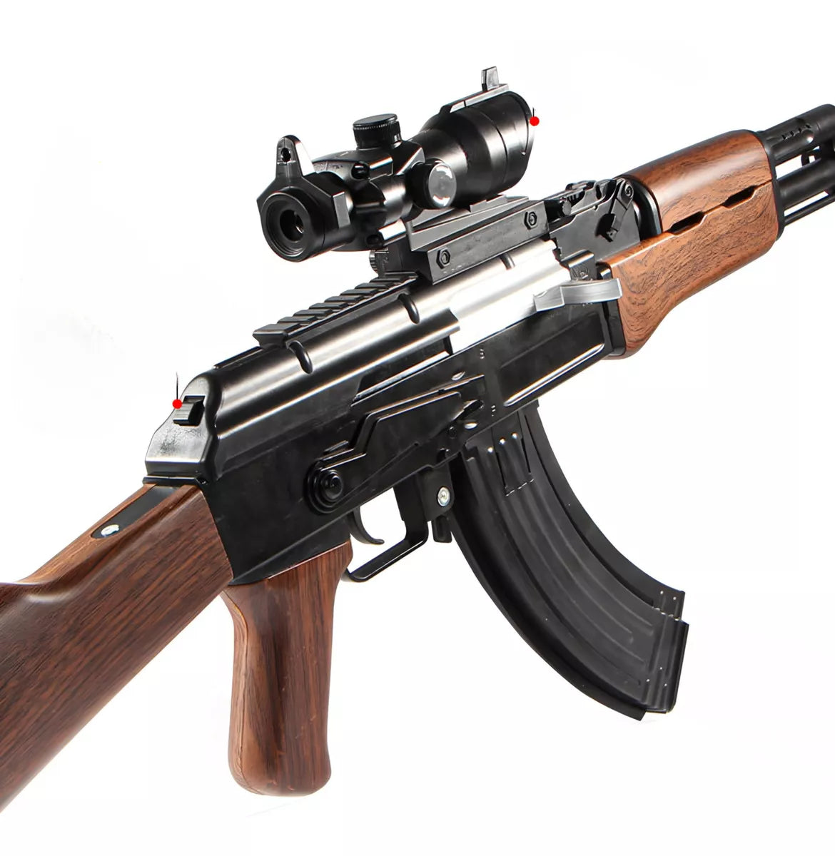 Fusil Ak-47 Rifle Con Balines De Hidrogel Recargable