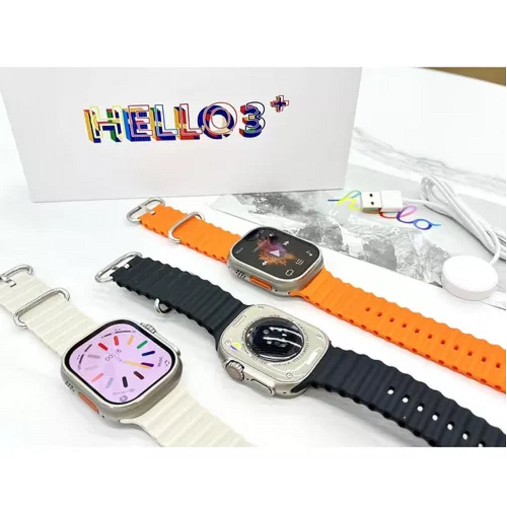 SMARTWATCH HELLO WATCH 3 PLUS CON PANTALLA AMOLED Y MEMORIA 128M+4Gb
