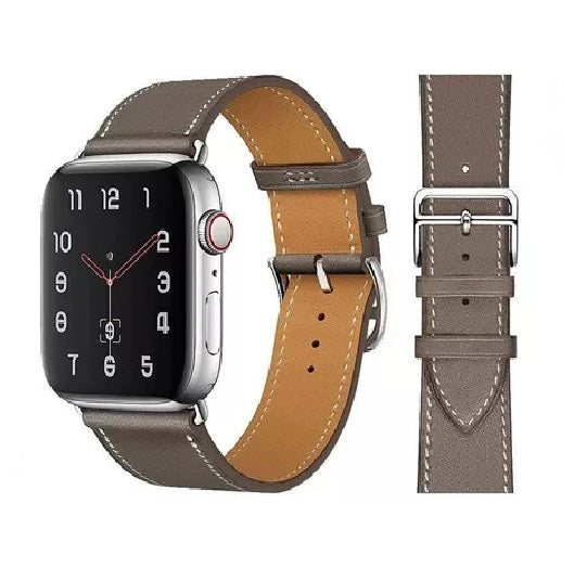 Correa De Cuero Para Smartwatch Y Apple Watch 38/40/41/42/44/45/49mm