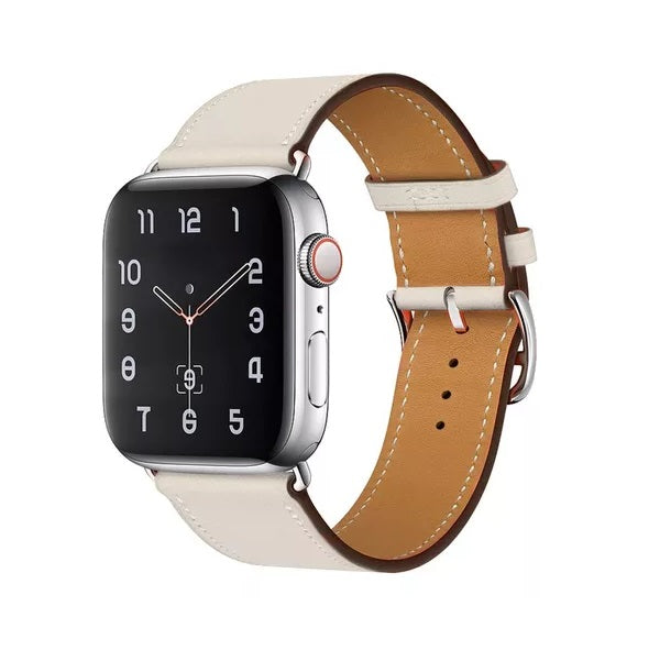 Correa De Cuero Para Smartwatch Y Apple Watch 38/40/41/42/44/45/49mm