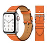 Correa De Cuero Para Smartwatch Y Apple Watch 38/40/41/42/44/45/49mm