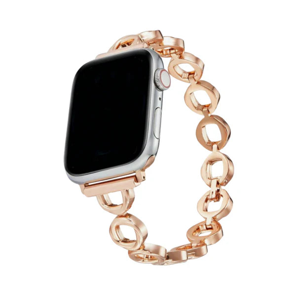 Correa de acero inoxidable apple watch Ring