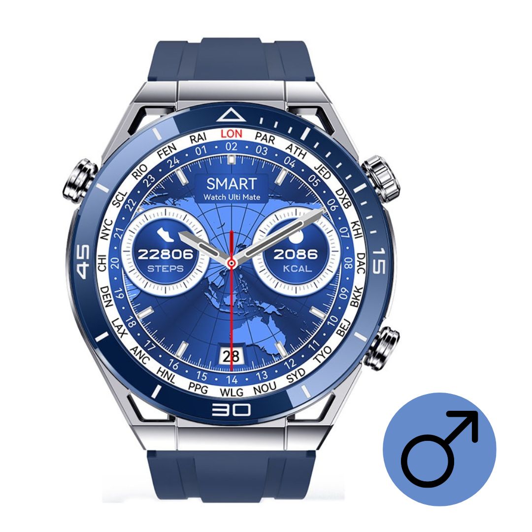 DT ULTRA MATE MODELO 2023 (DOBLE CORREA) SMARTWATCH