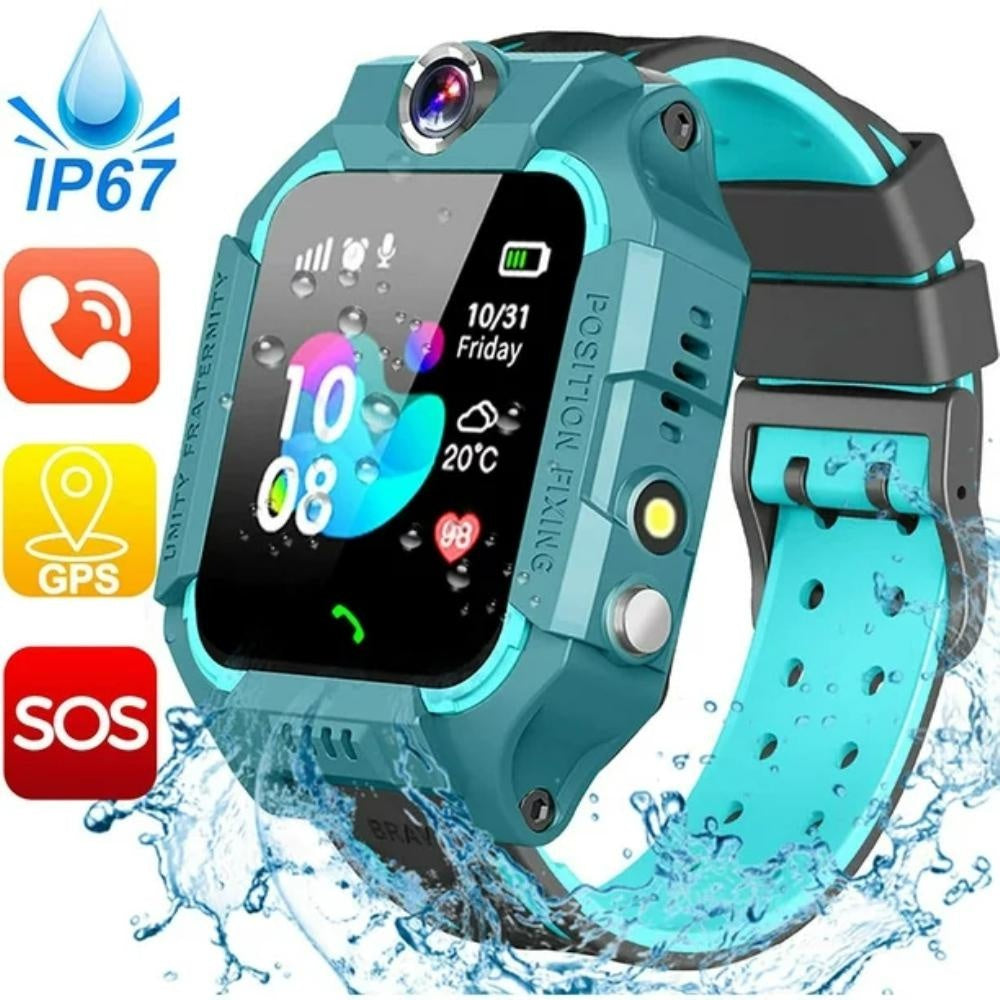 Smartwatch Reloj Inteligente Localizador GPS Ubicar Niños Homologado Color  Azul