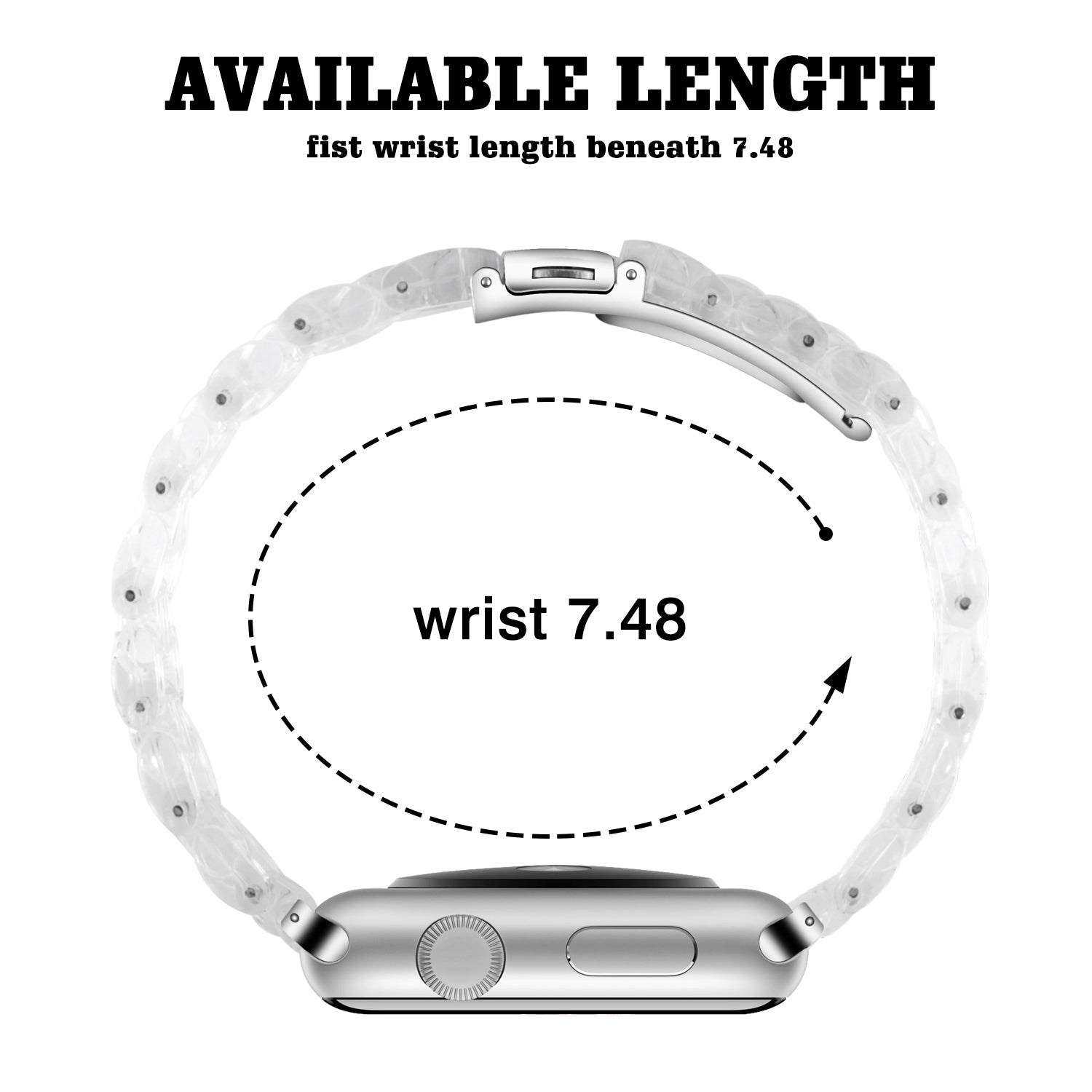 CORREAS ACRILICAS PARA APPLEWATCH 38/40/41/42/44/45/49MM