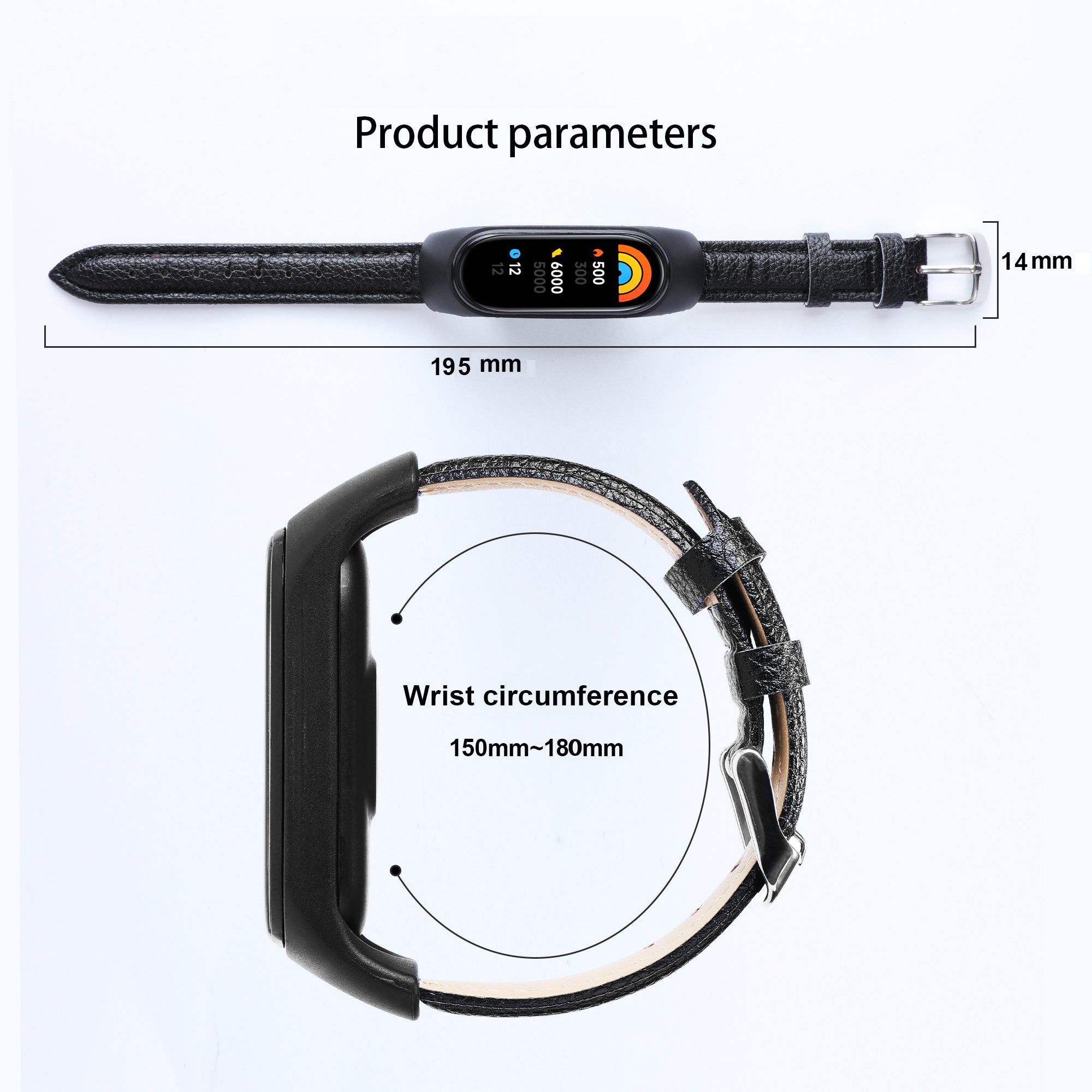 CORREA ESCARCHA BORDE METAL XIAOMI BAND 7