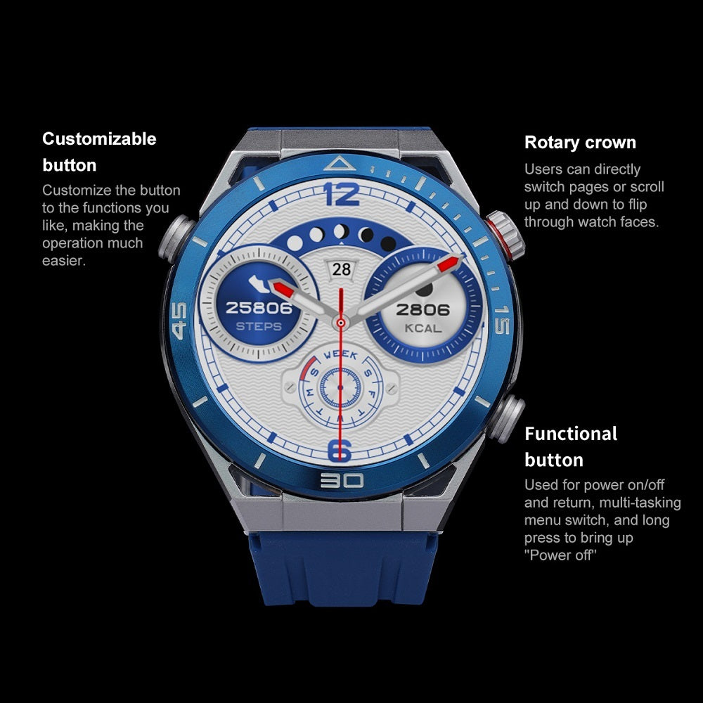 DT ULTRA MATE MODELO 2023 (DOBLE CORREA) SMARTWATCH