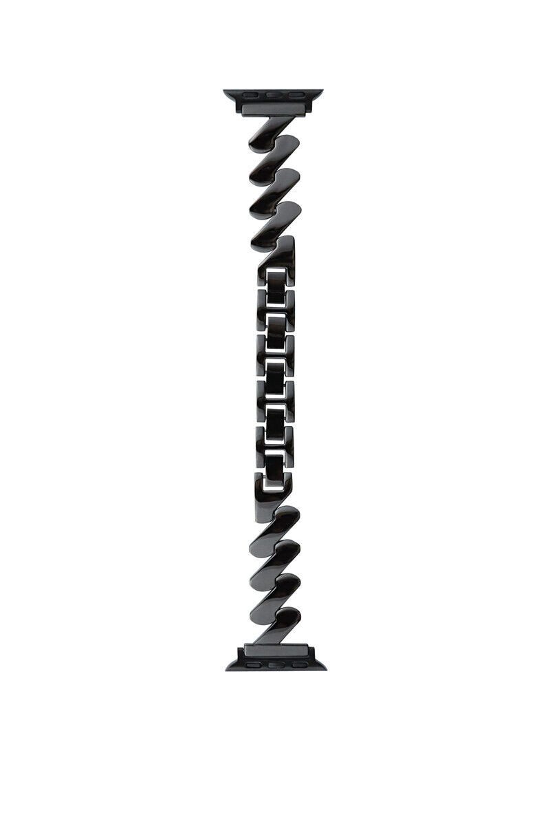 Correa de acero inoxidable para apple watch Zigzag 42-44-45-49mm