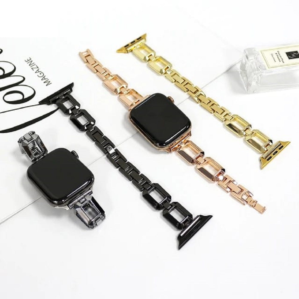 Correa de acero inoxidable apple watch Chic steel   42-44-45-49mm