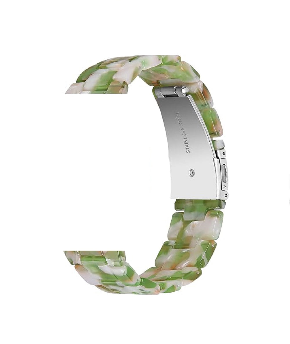 CORREA ESLABONES DISEÑO FLORES PARA SMARTWATCH DE 38/40/41/42/44/45/49MM