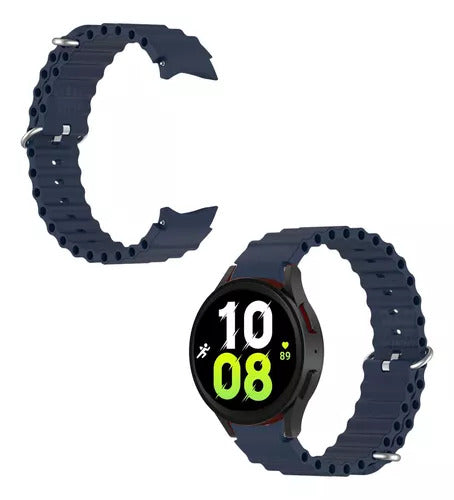 Correa corrugada para reloj inteligente Samsung Watch 4/5/5 pro/6