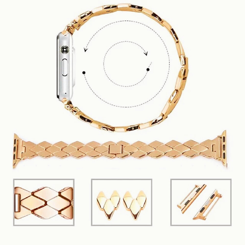 Correa Glam Para Apple Watch 3/4/5/6/7/8/9/10/se/ultra