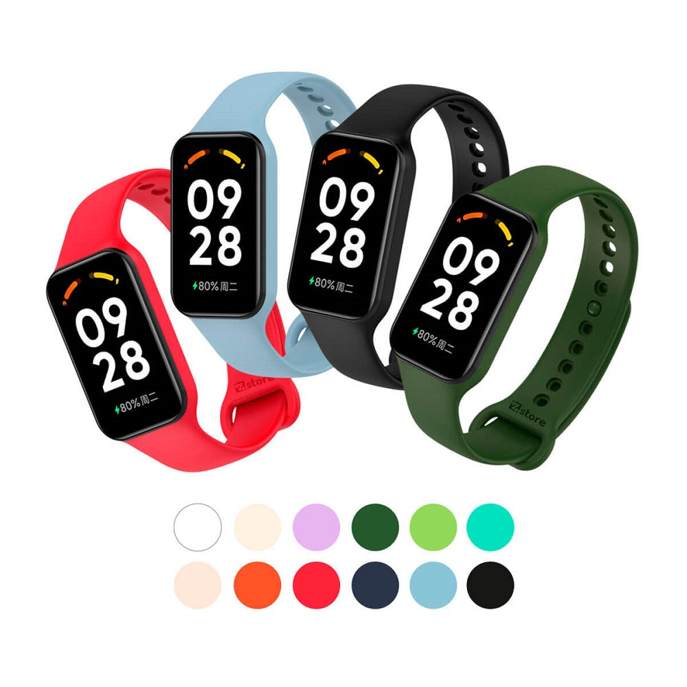 CORREA SILICONA PARA REDMI SMART BAND 2 /  BAND 8 ACTIVE