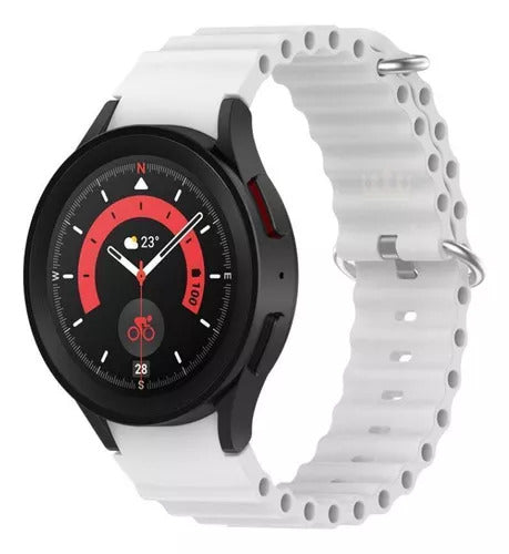 Correa corrugada para reloj inteligente Samsung Watch 4/5/5 pro/6