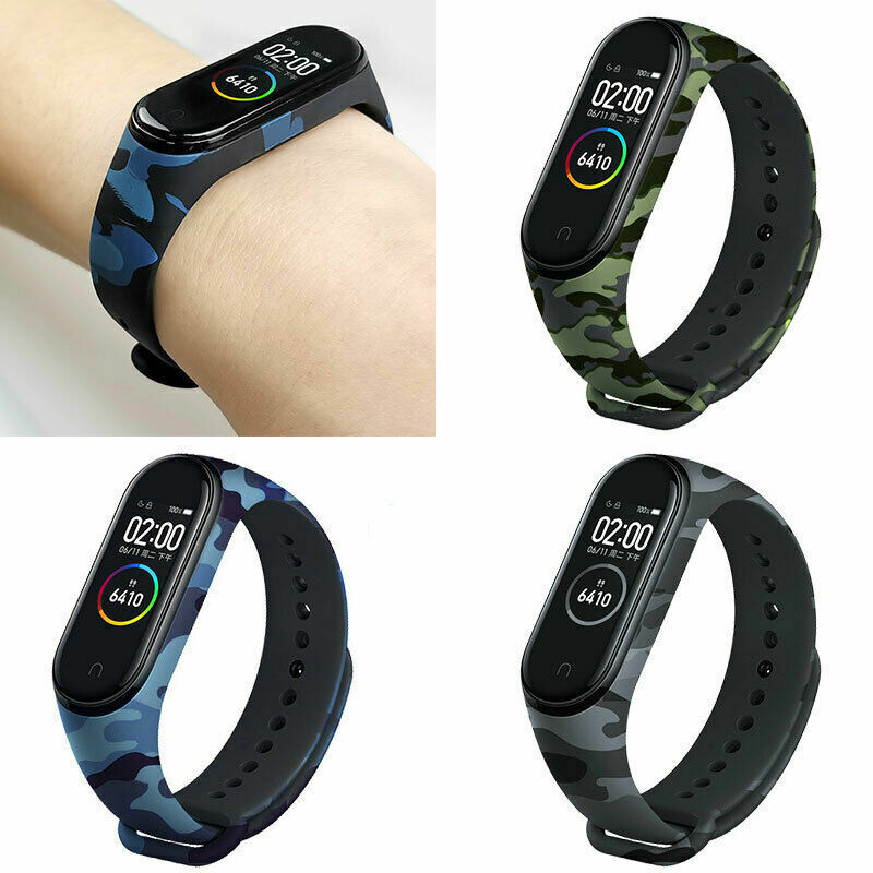 CORREAS SILICONA CAMUFLADA BAND 5/6/7