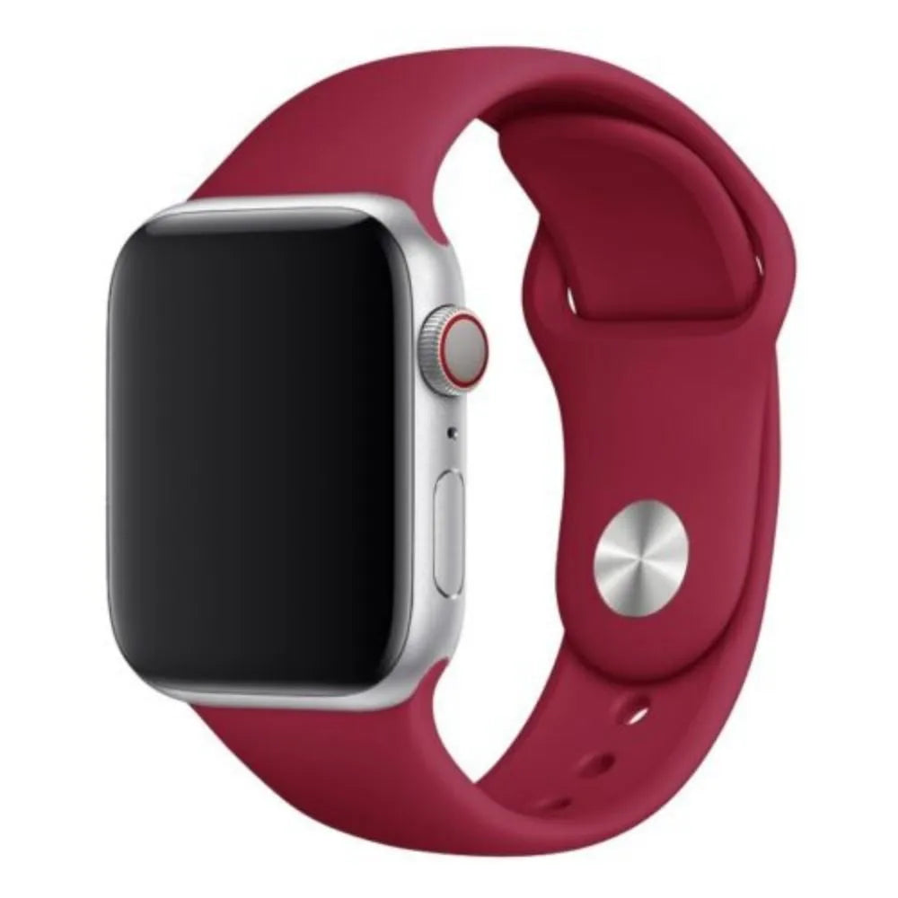 CORREA SILICONA PARA SMART/APPLEWATCH DE 38/40/41/42/44/45/49mm Serie 3/4/5/6/7/8/SE