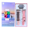 Smartwatch WS11 Mini con Pantalla AMOLED y 3 Correas de Lujo Rosado