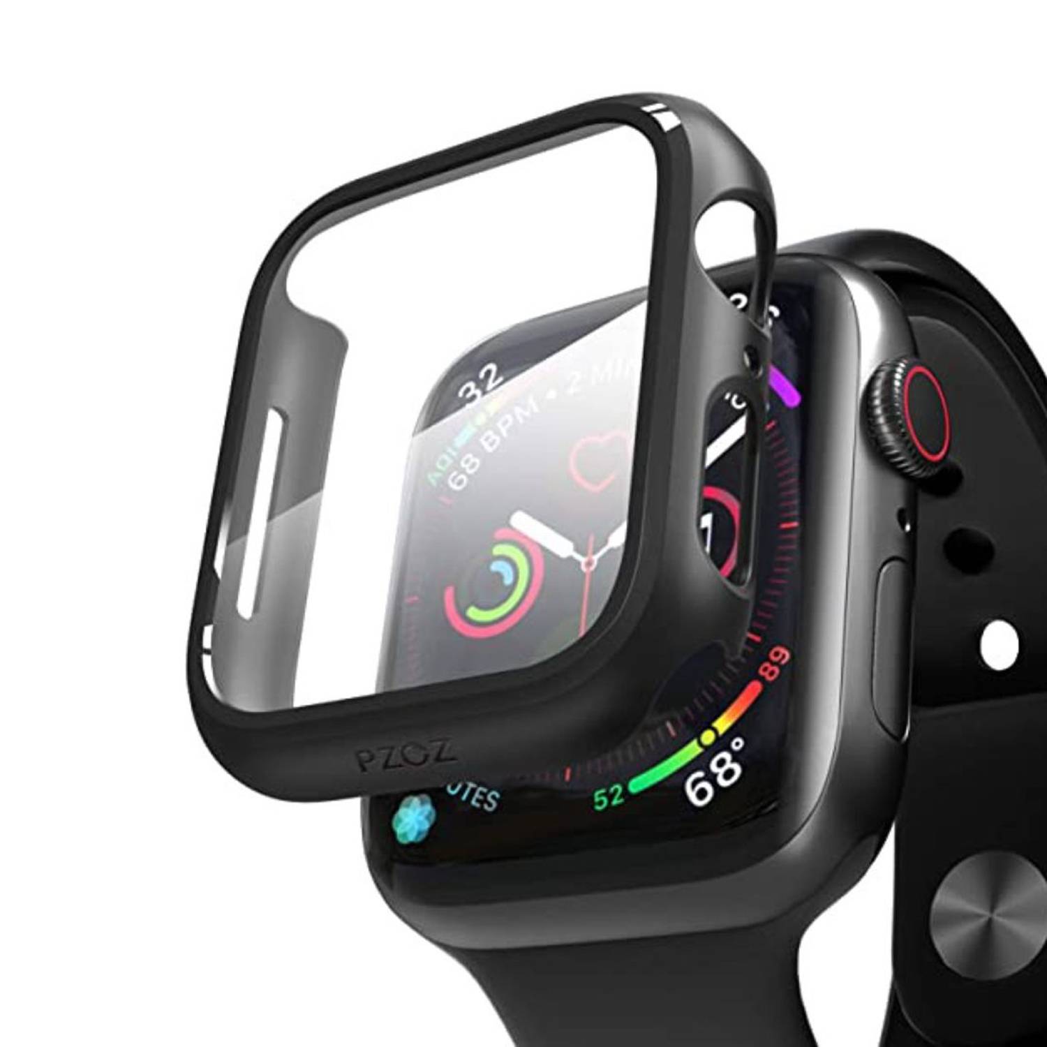 Case transparente de silicona para Applewatch y Smarwatch 38-40-41-42-44-45mm