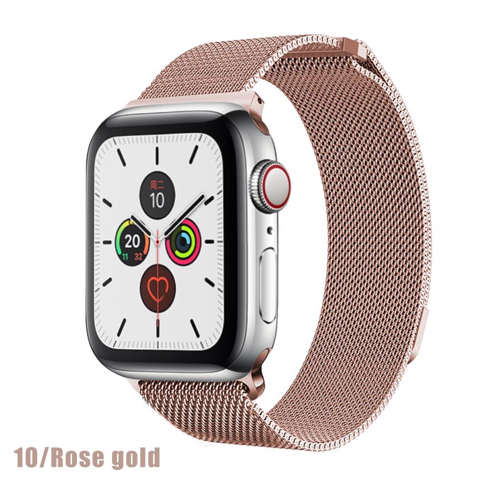 Correa Milanese Imantadas para Applewatch y AppleWatch 42/44/45/49mm Serie 3/4/5/6/7/8/SE