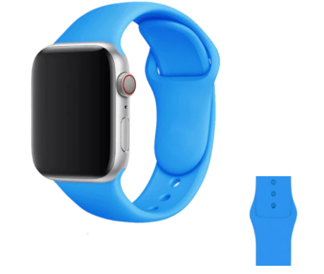 CORREA SILICONA PARA SMART/APPLEWATCH DE 38/40/41/42/44/45/49mm Serie 3/4/5/6/7/8/SE