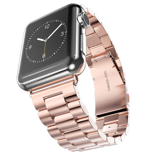 Correa de eslabones para AppleWatch y Smartwatch 42/44/45/49mm Serie 3/4/5/6/7/8/SE