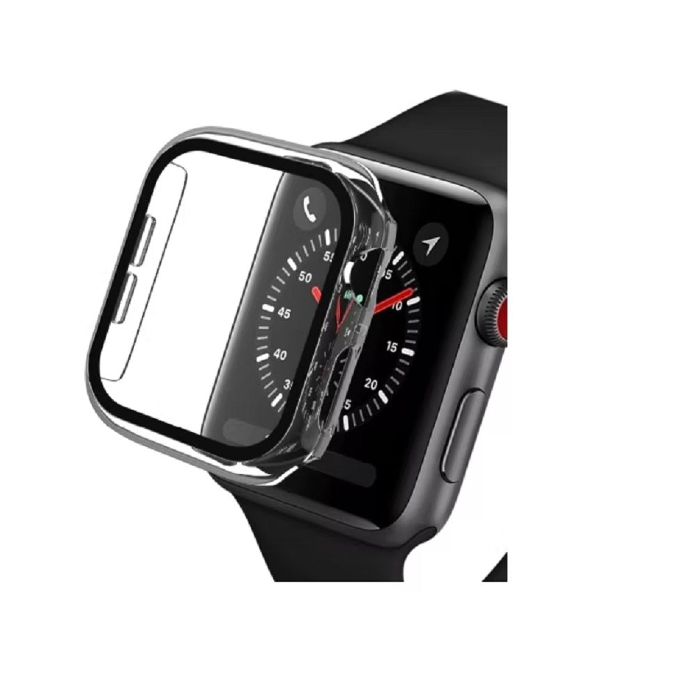 Case transparente de silicona para Applewatch y Smarwatch 38-40-41-42-44-45mm