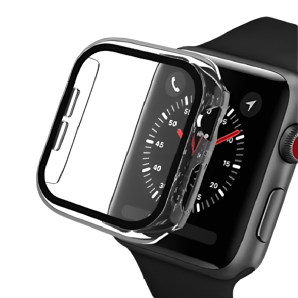 Case transparente de silicona para Applewatch y Smarwatch 38-40-41-42-44-45mm