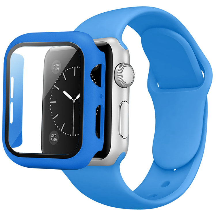 KIT (CORREA + CASE) PARA APPLEWATCH DE 38/40/41/42/44/45/49 MM